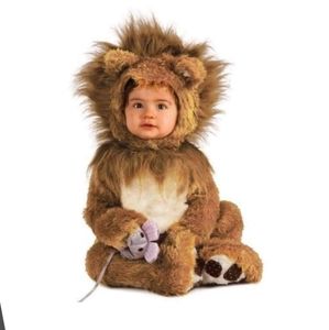 Lion club halloween costume baby